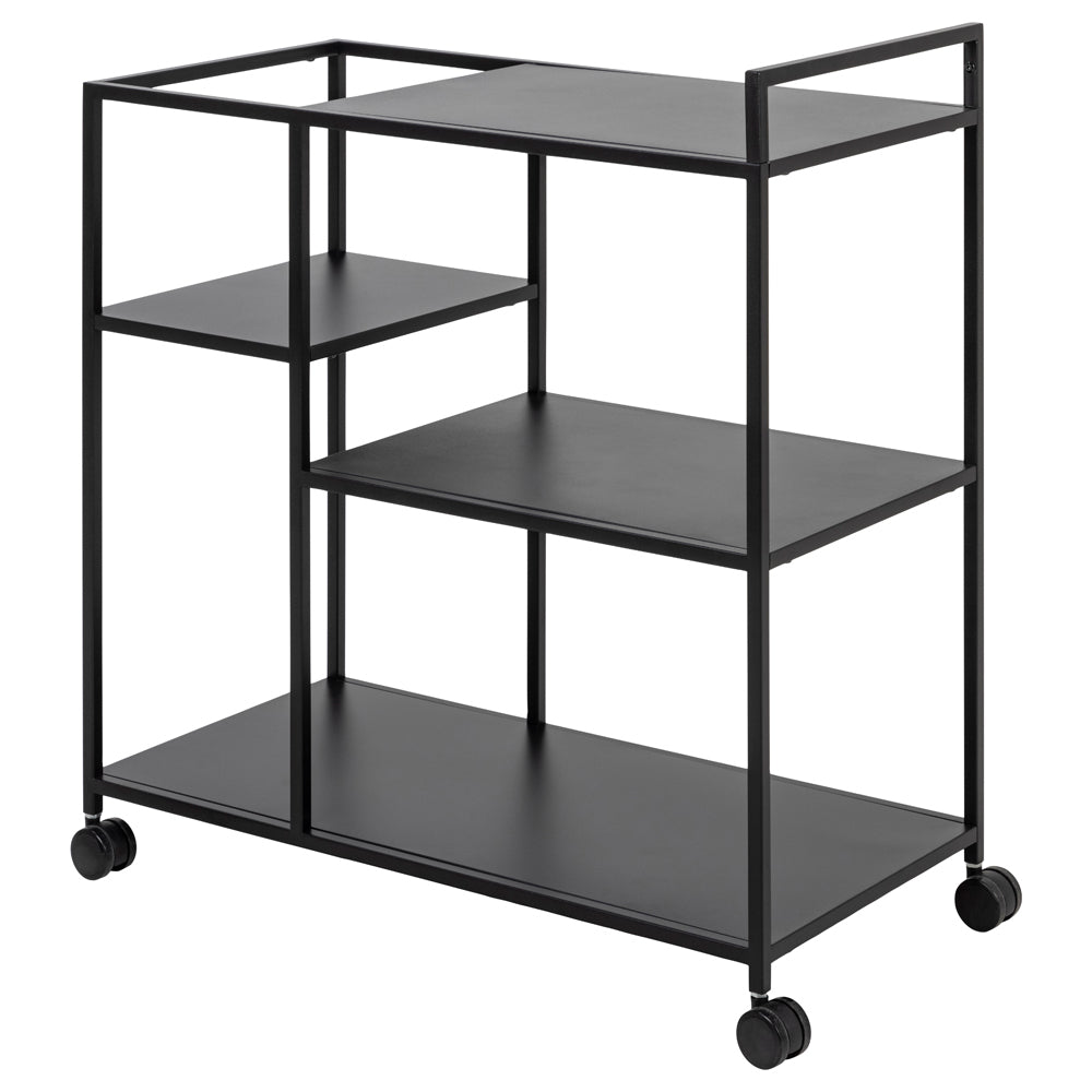 Metāla plaukts Ronda 78/85/40 cm melns