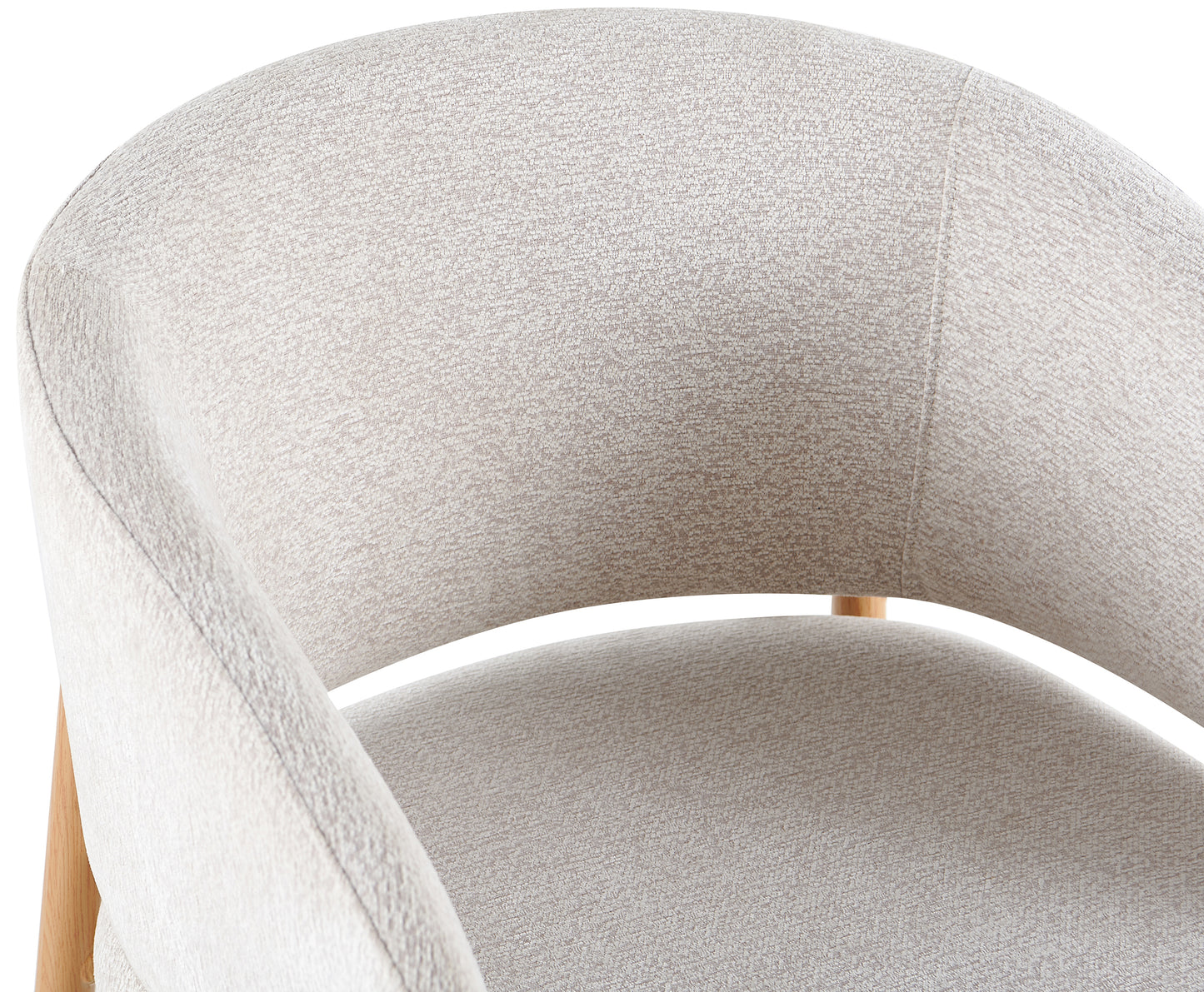 Krēsls Resil 57/82/58 cm bēšs/ozols - N1 Home