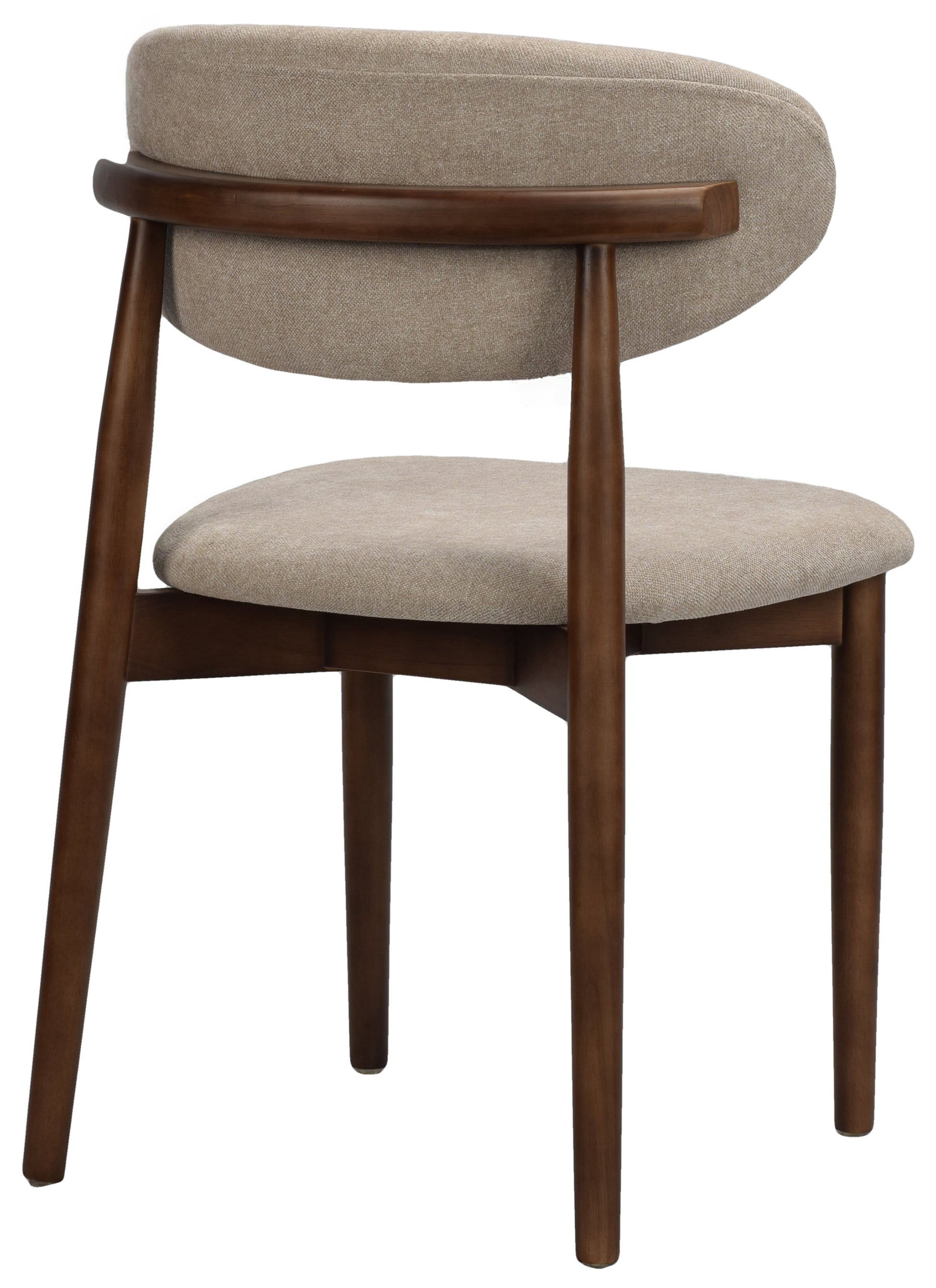 Krēsls Canvi 80/40/43 cm rieksts/bēšs - N1 Home