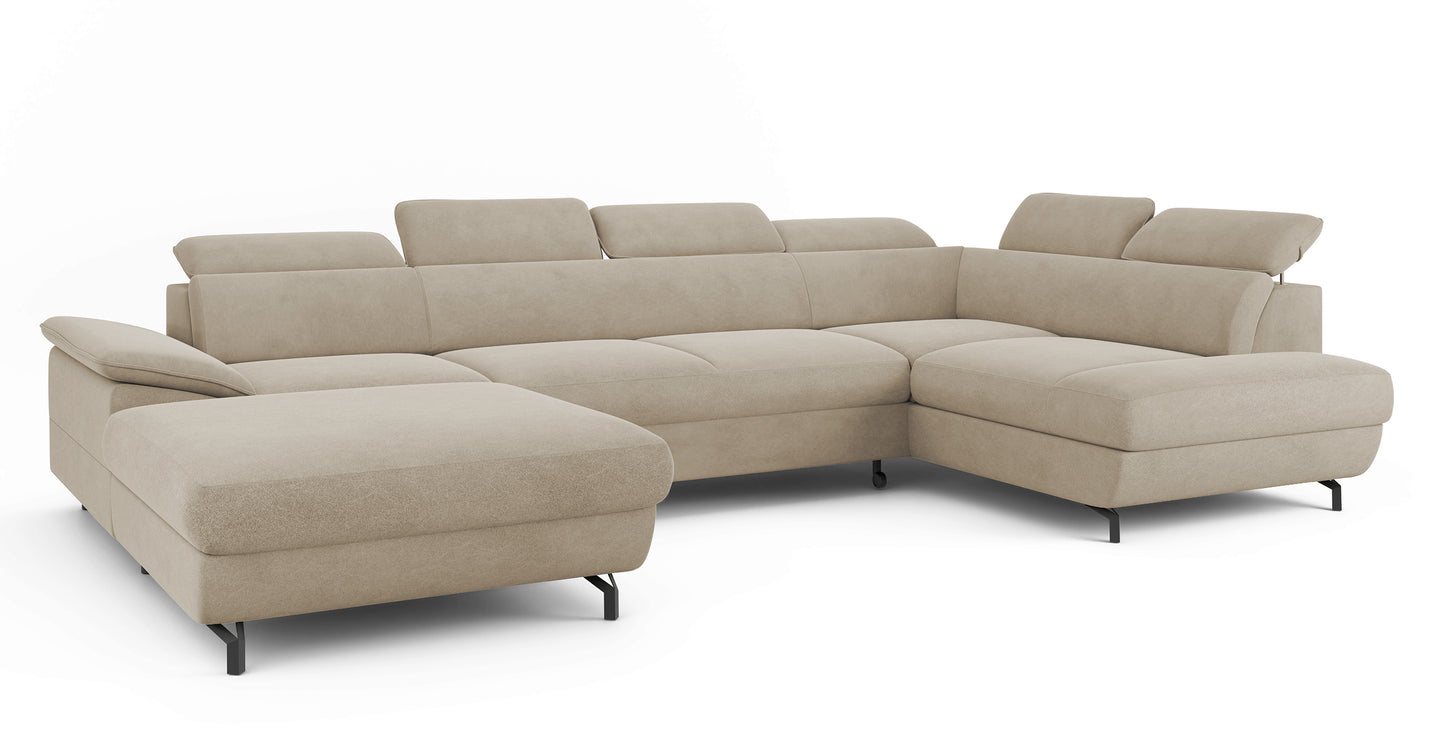 Dīvāns Lamigo U 80/333/203 cm Castel 15