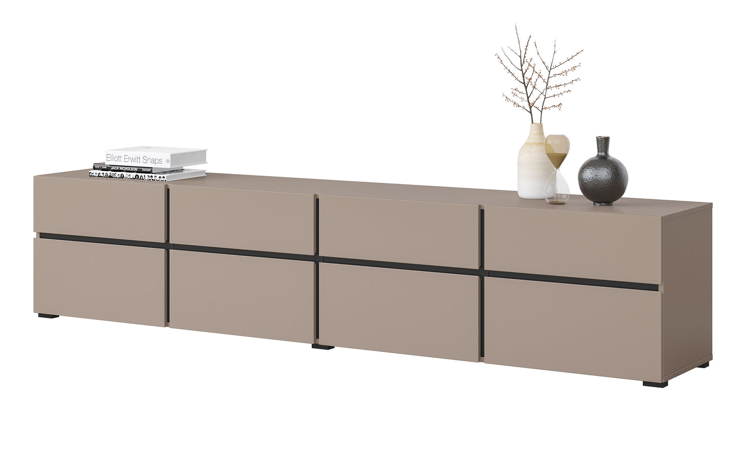 Kumode Kruzat 48/224/40 cm bēšs