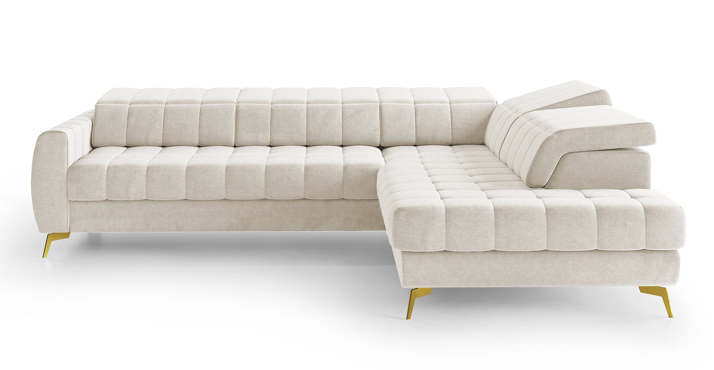 Dīvāns Perso 70/263/208 cm Castel 03 - N1 Home