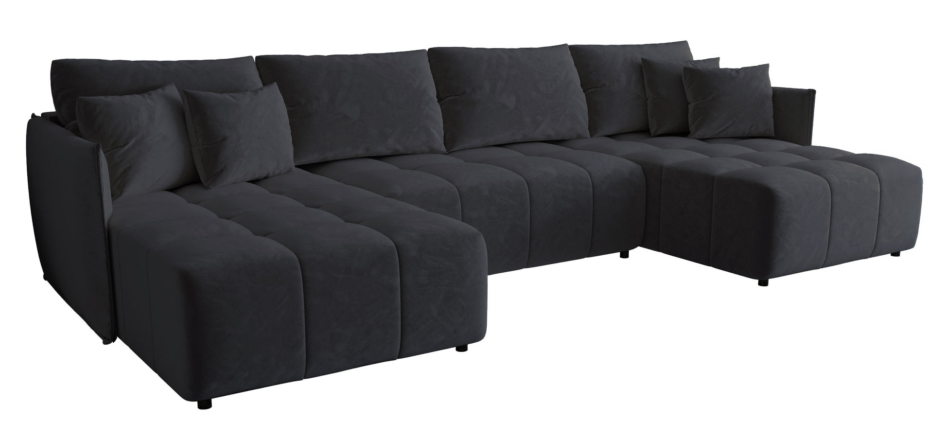 Dīvāns Belviu 349/85/175 cm Monolith 97 - N1 Home