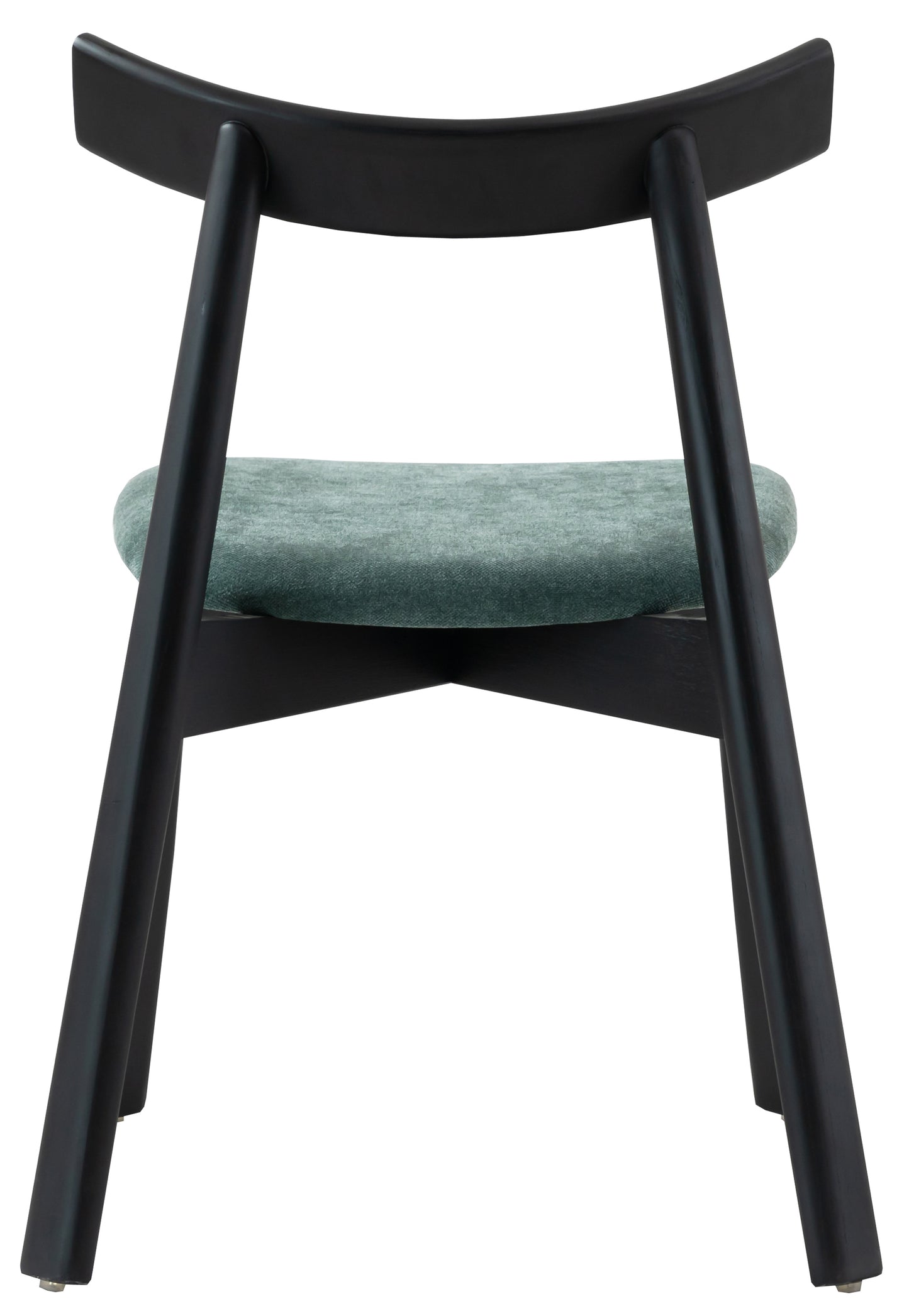 Krēsls Delis 79/48/59 cm tumši zaļs/melns - N1 Home