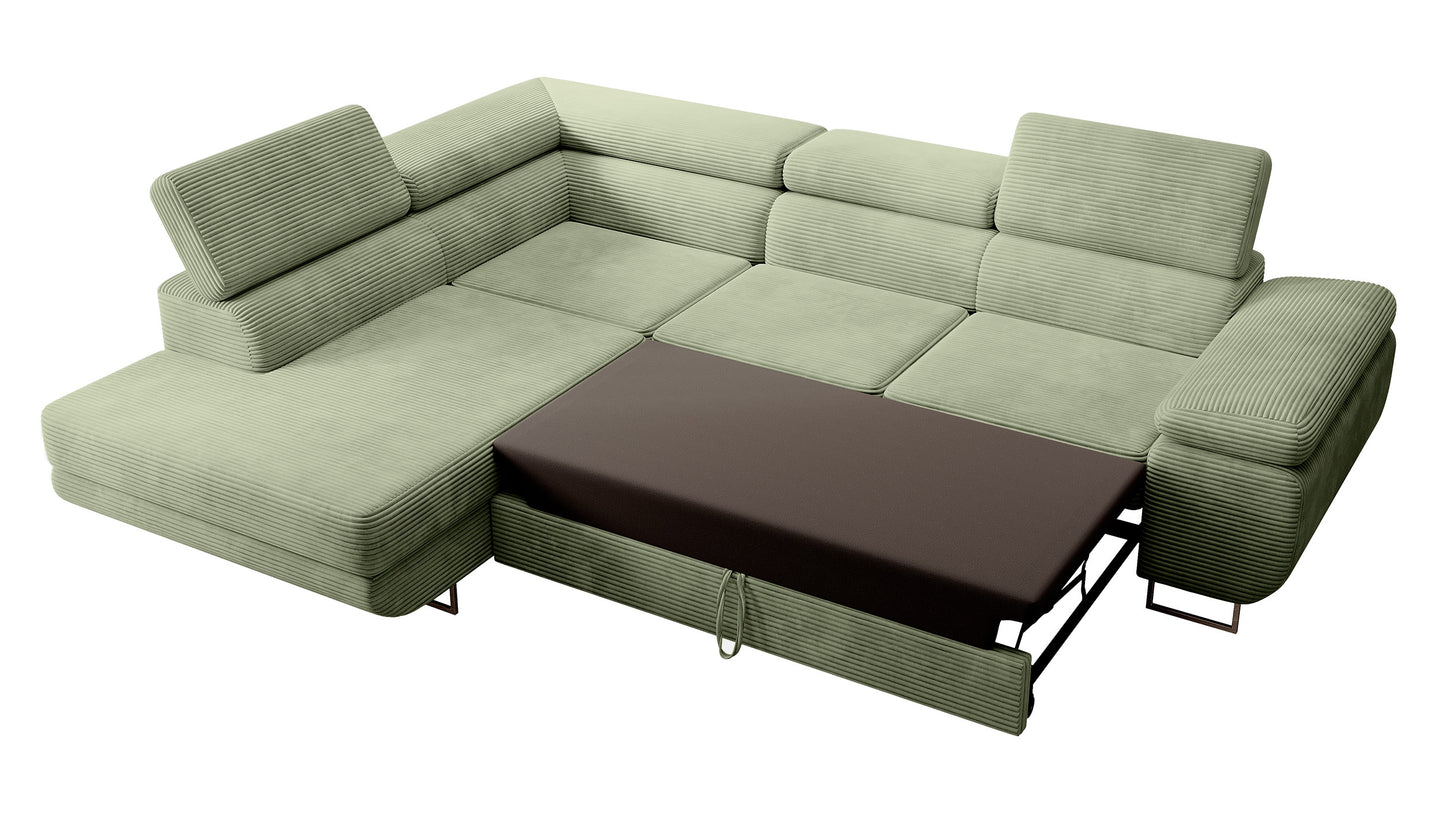 Dīvāns Steva 90/275/203 cm Poso 47 - N1 Home