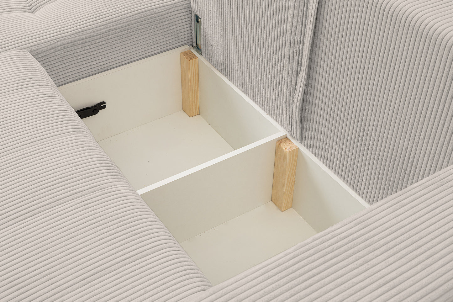 Dīvāns Mailes 86/245/143 cm Poso 100 - N1 Home