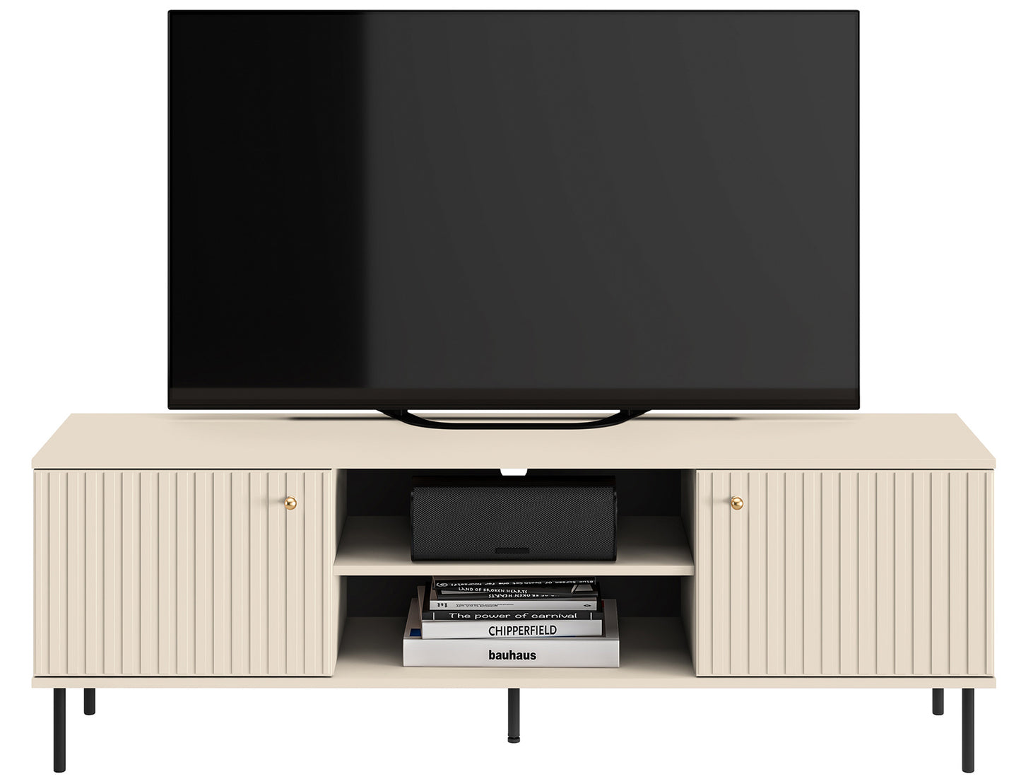 TV skapis Galeto 53/160/40 cm bēšš - N1 Home