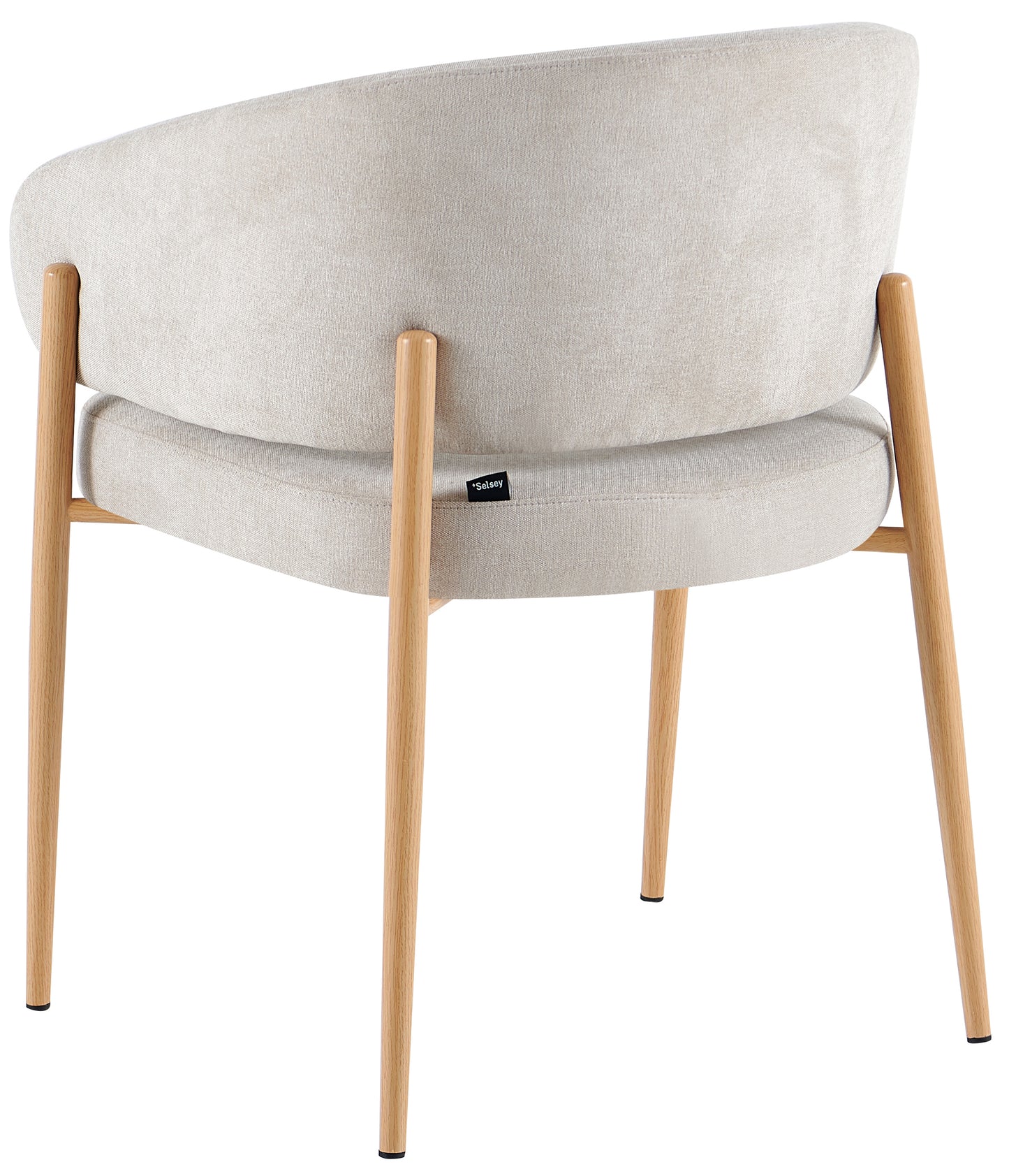 Krēsls Resil 57/82/58 cm gaiši bēšs/ozols