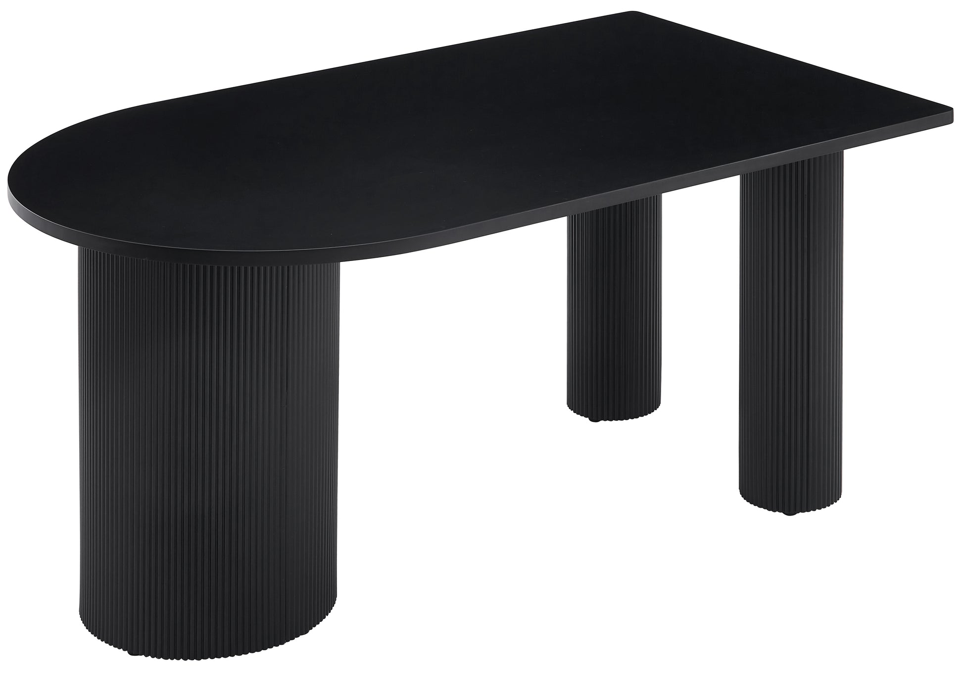 Galds Dikali 75/150/90 cm melns - N1 Home