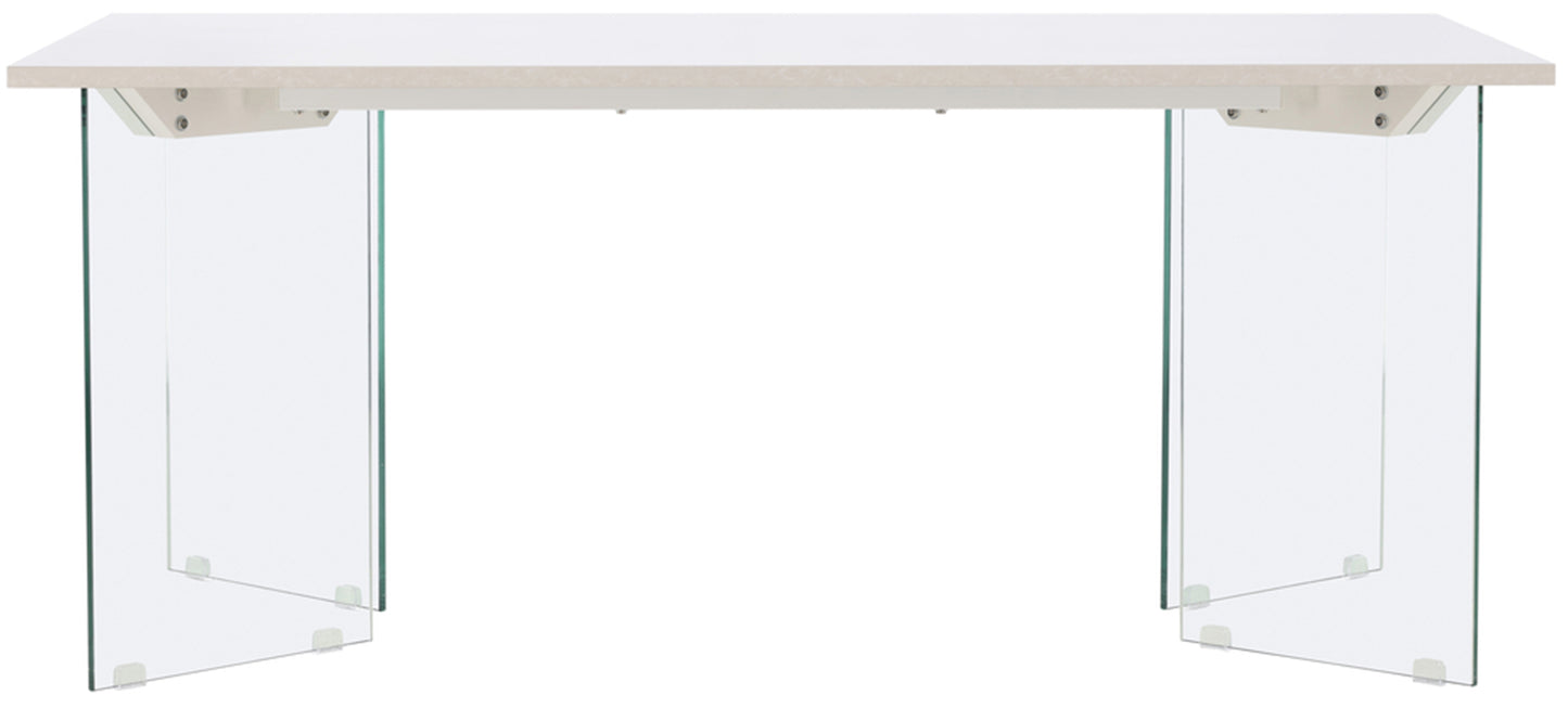 Galds Estils 75/180/72 cm gaiši pelēks - N1 Home