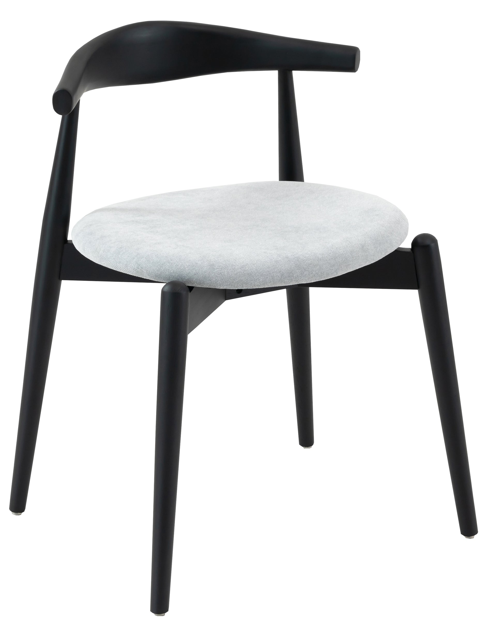 Krēsls Dine 72/50/56 cm pelēks/melns - N1 Home