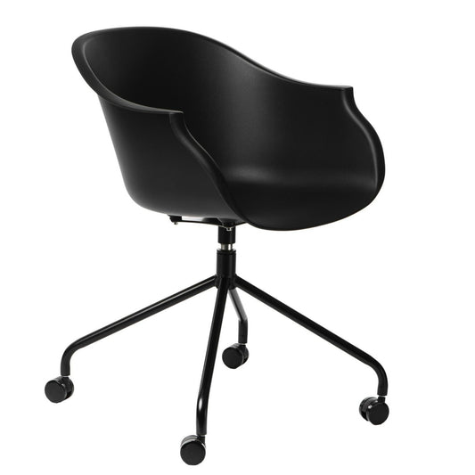 Krēsls Rou 78/56/56,5 cm melns - N1 Home