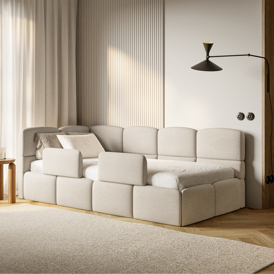 Gulta ar matraci Clod 220/88/110 cm Melody 14 - N1 Home