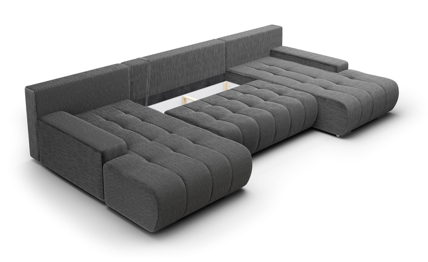 Dīvāns Magli U 85/350/185 cm Poso 60 - N1 Home