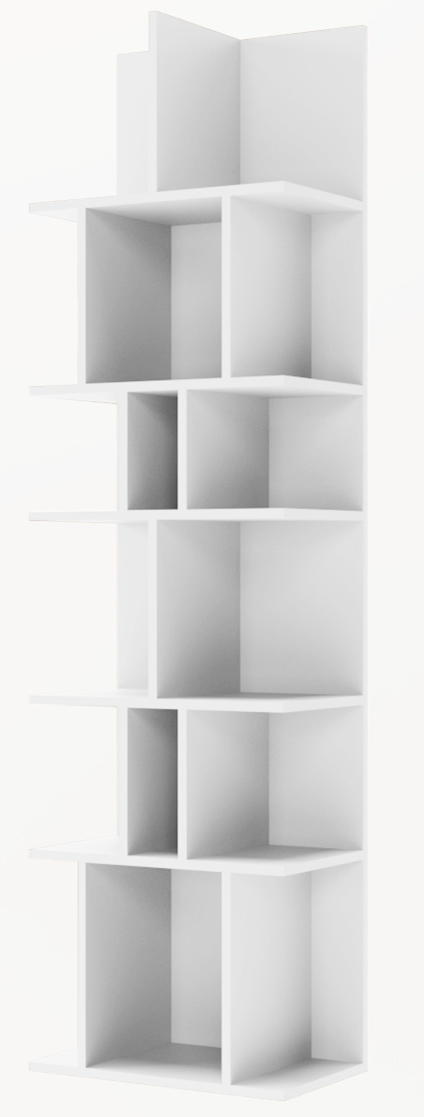 Atvērts plaukts Bommo 50/180/30 cm balts