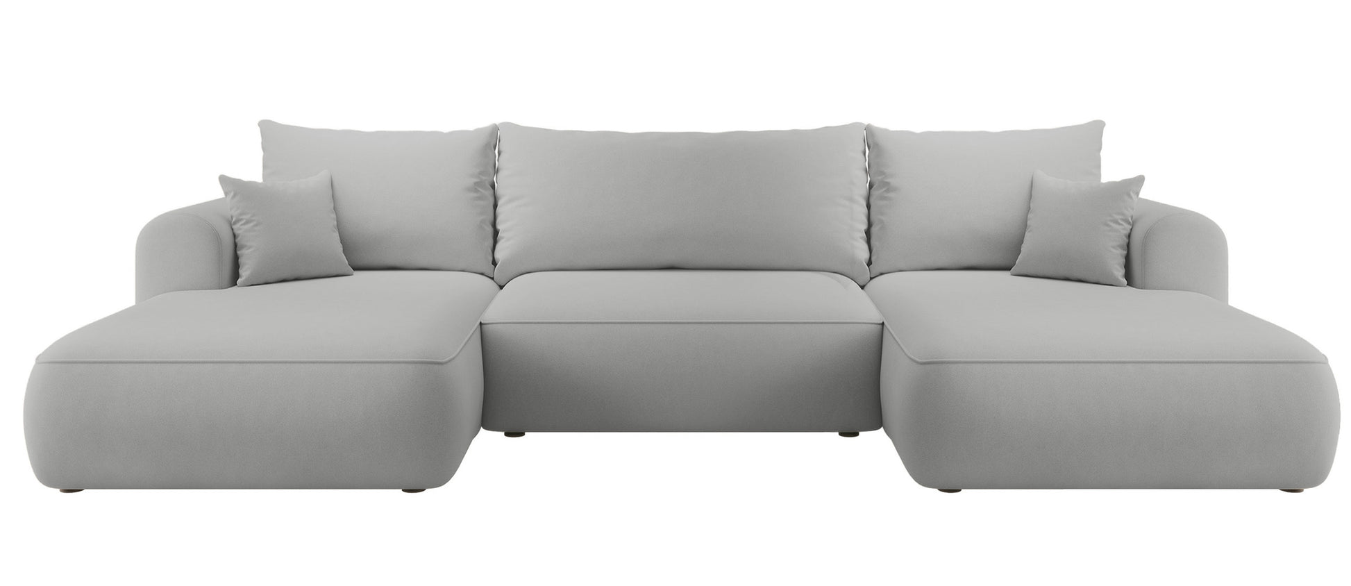 Dīvāns Ovors U 380/95/167 cm Castel 80 - N1 Home