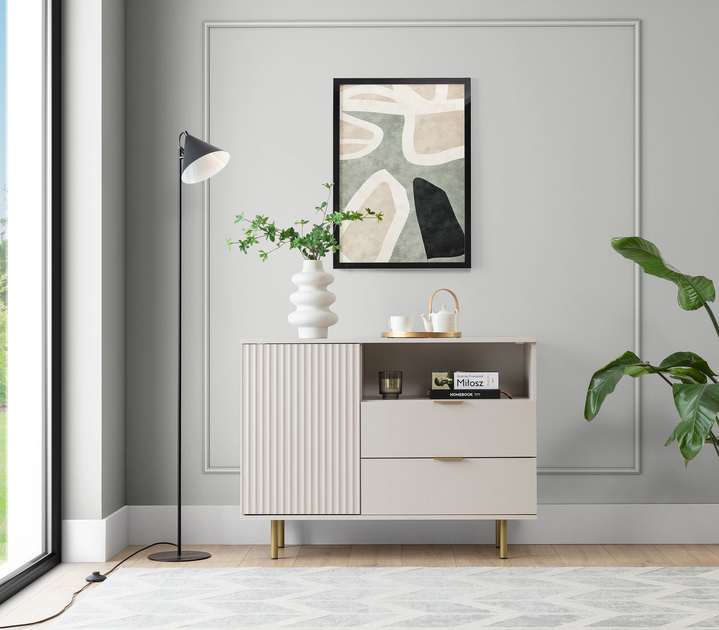 Kumode BLAZKA 107/80/41 cm kašmirs - N1 Home