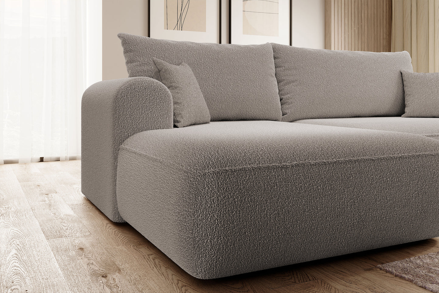 Dīvāns Ovors 260/93/165 cm Abriamo 2 - N1 Home