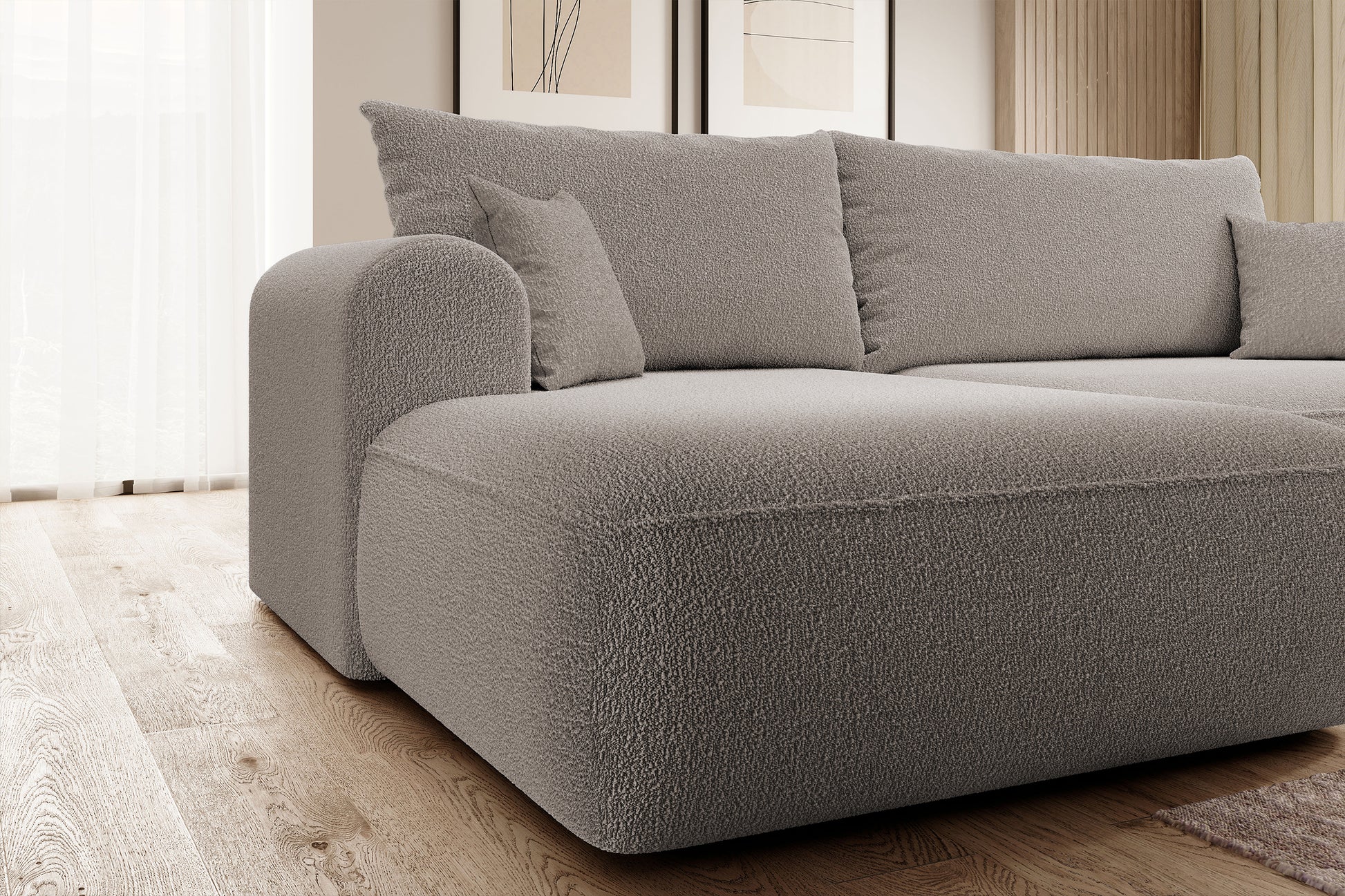 Dīvāns Ovors 260/93/165 cm Abriamo 2 - N1 Home