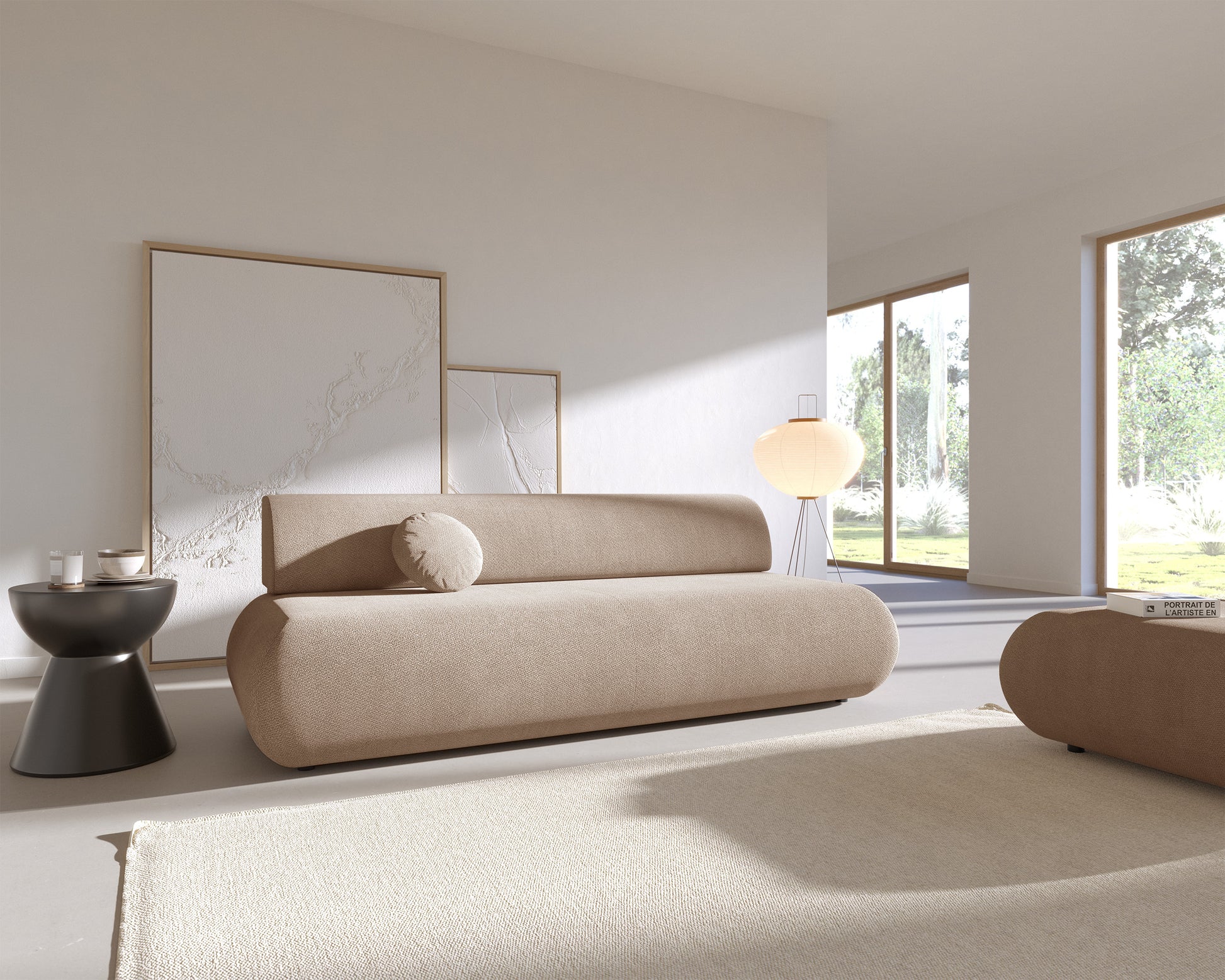 Dīvāns Arman 214/100/74 cm Vinci 26 - N1 Home