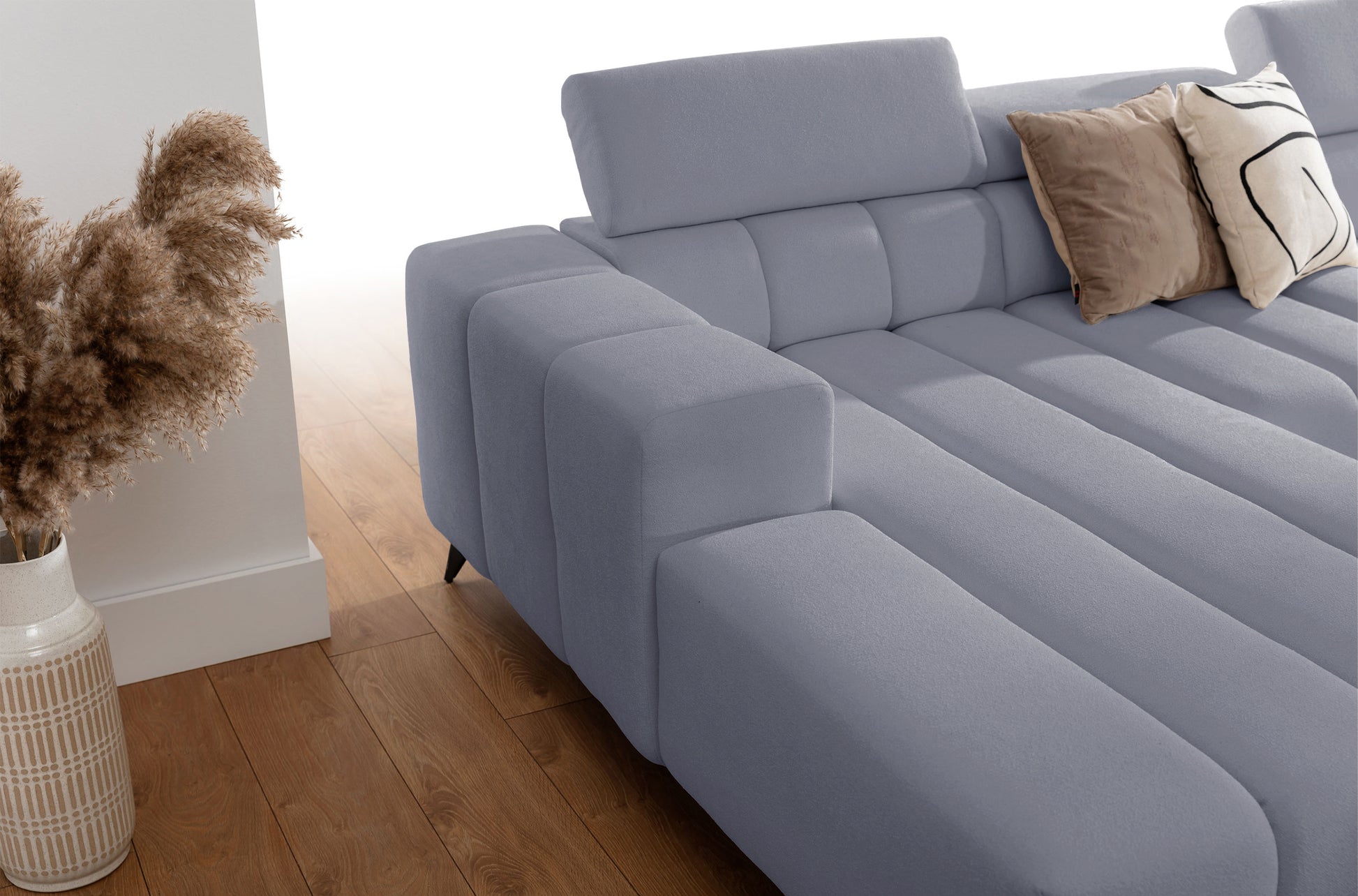 Dīvāns Roggus U 79/356/234 cm Sicuro 70 - N1 Home