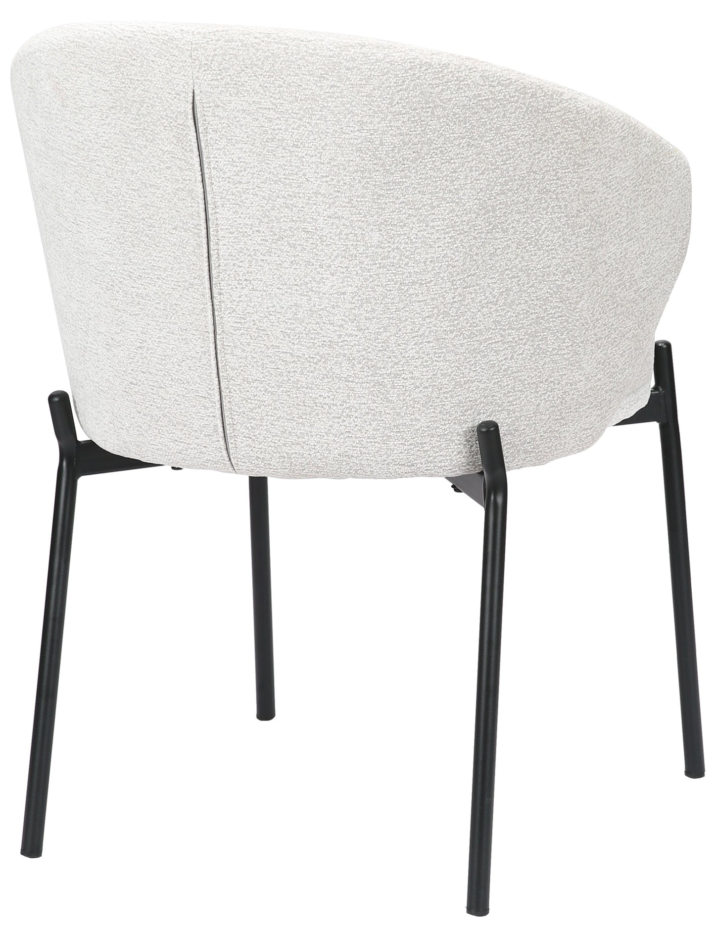 Krēsls Atisy 76.5/56/46 cm gaiši pelēks - N1 Home