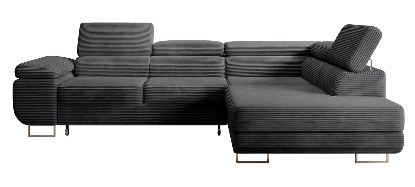 Dīvāns Steva 90/275/203 cm Poso 34 - N1 Home