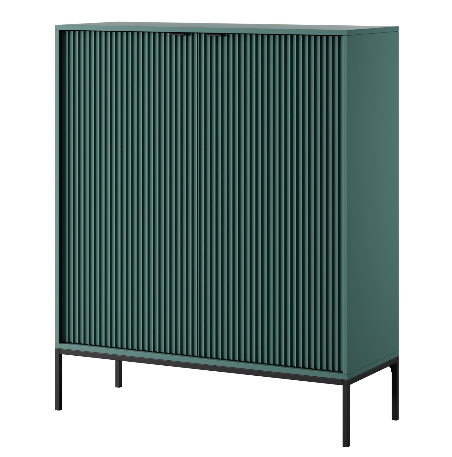 Kumode NV 104/125/39 cm olīves/melns