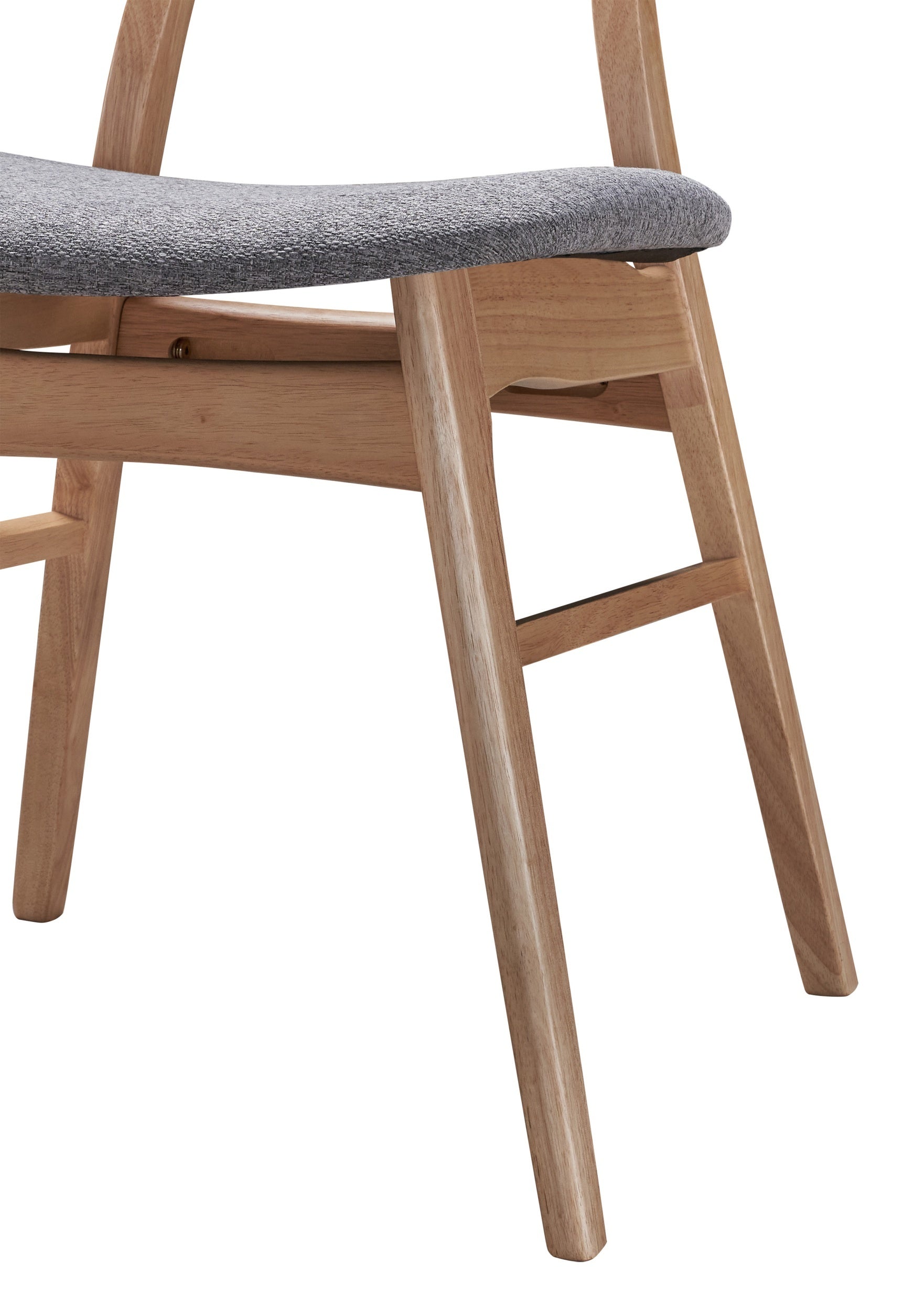 Krēsls Gudli 77/49/52 cm pelēks/ozols - N1 Home