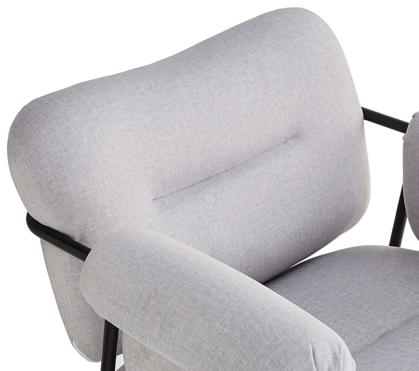 Krēsls Tova 73/78/71 cm gaiši pelēks