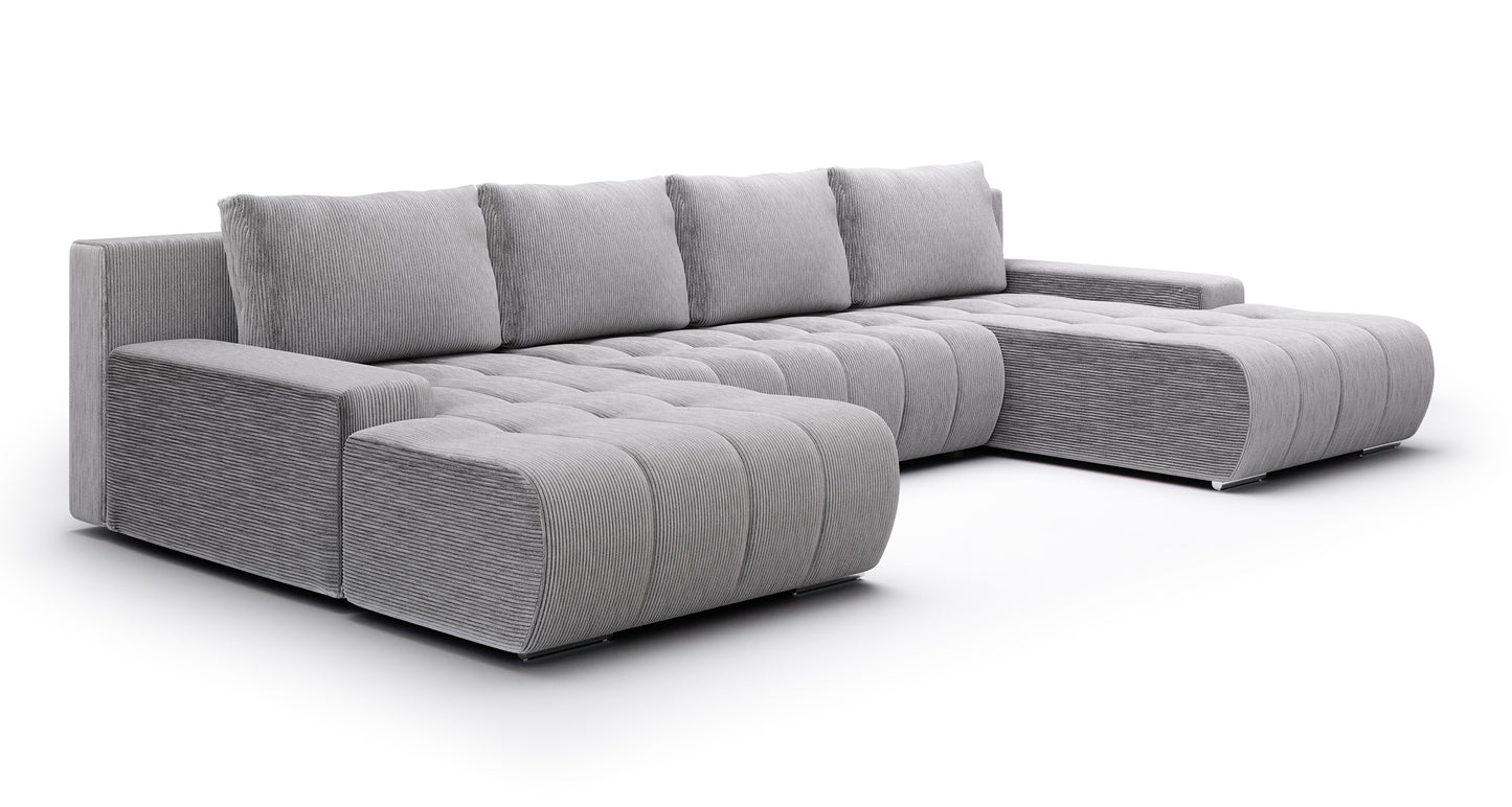 Dīvāns Magli U 85/350/185 cm Poso 55 - N1 Home