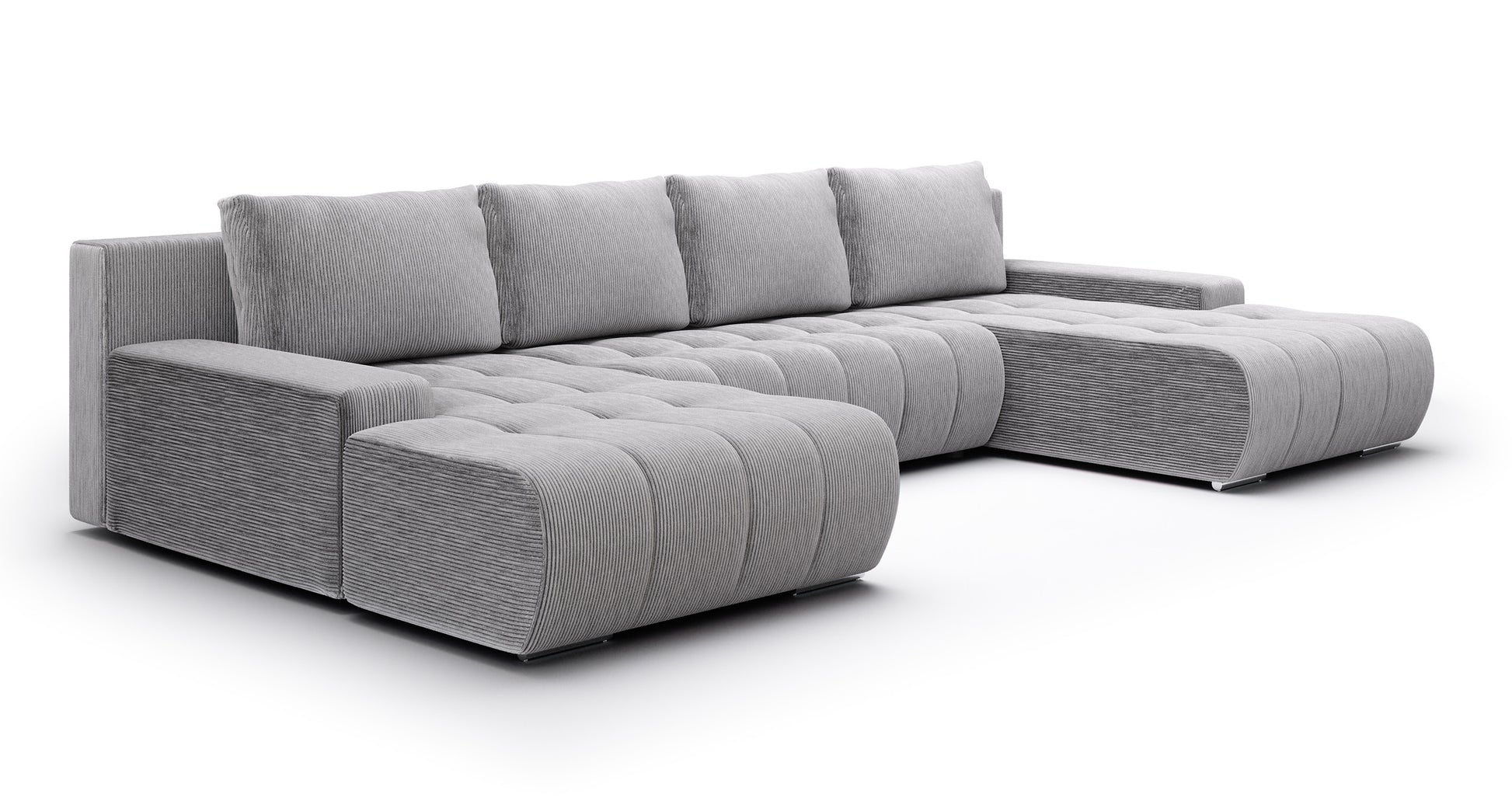 Dīvāns Magli U 85/350/185 cm Poso 55 - N1 Home