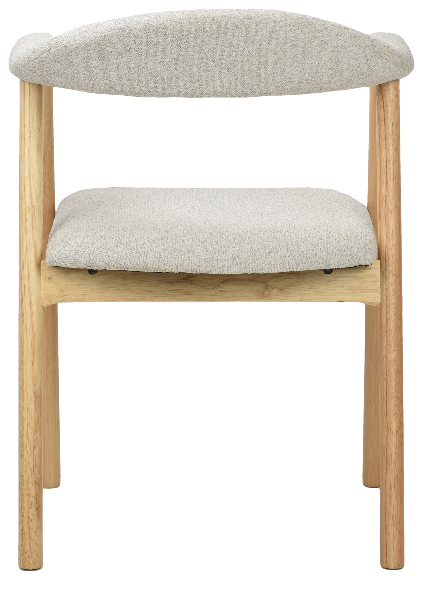 Krēsls Depe 80/52/50 cm gaiši pelēks bukle/ozols - N1 Home