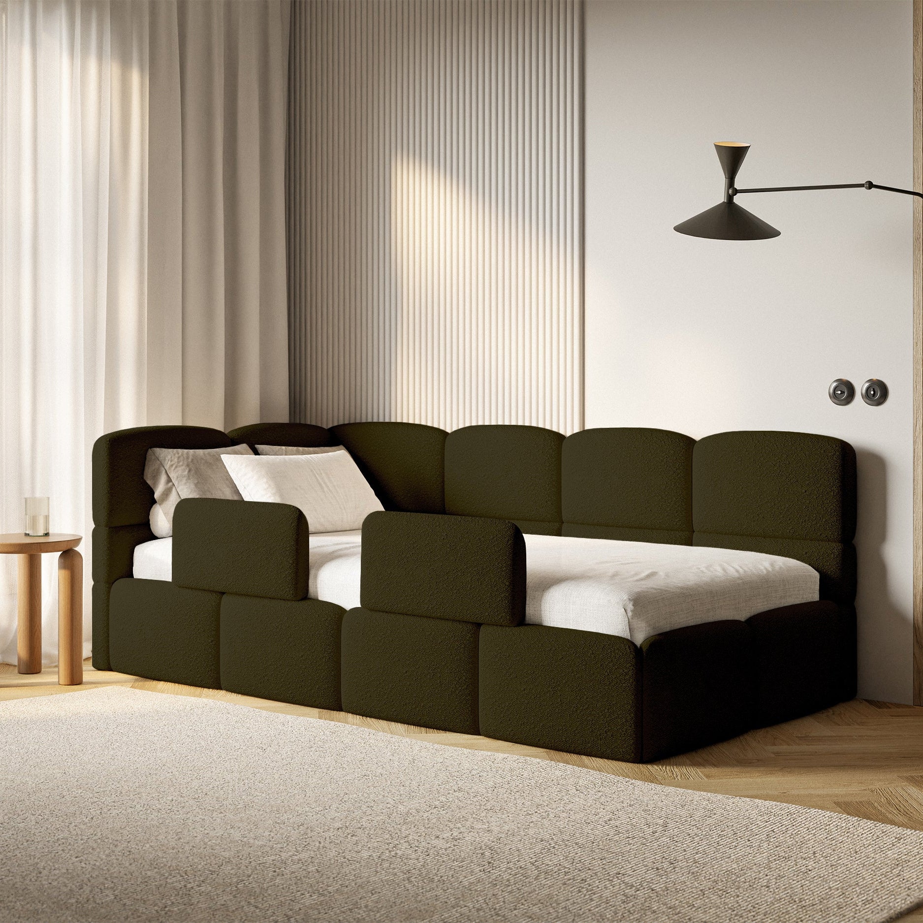 Gulta ar matraci Clod 220/88/110 cm Legend 05 - N1 Home