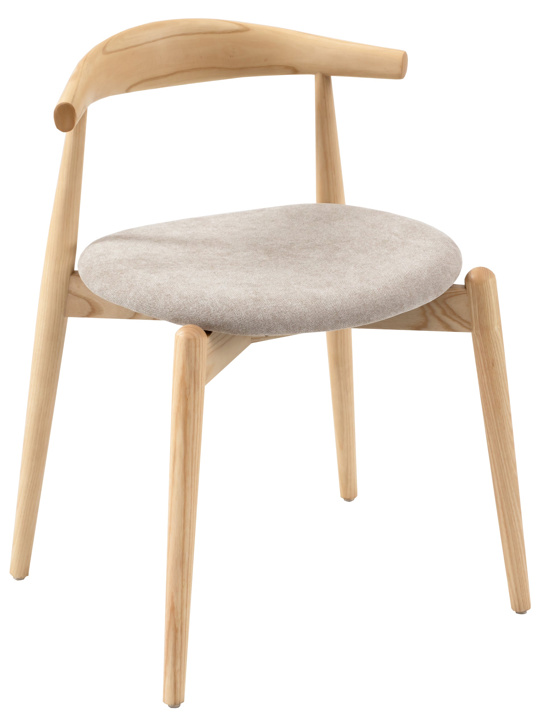 Krēsls Pera 72/51/56 cm bēšs/ozols - N1 Home