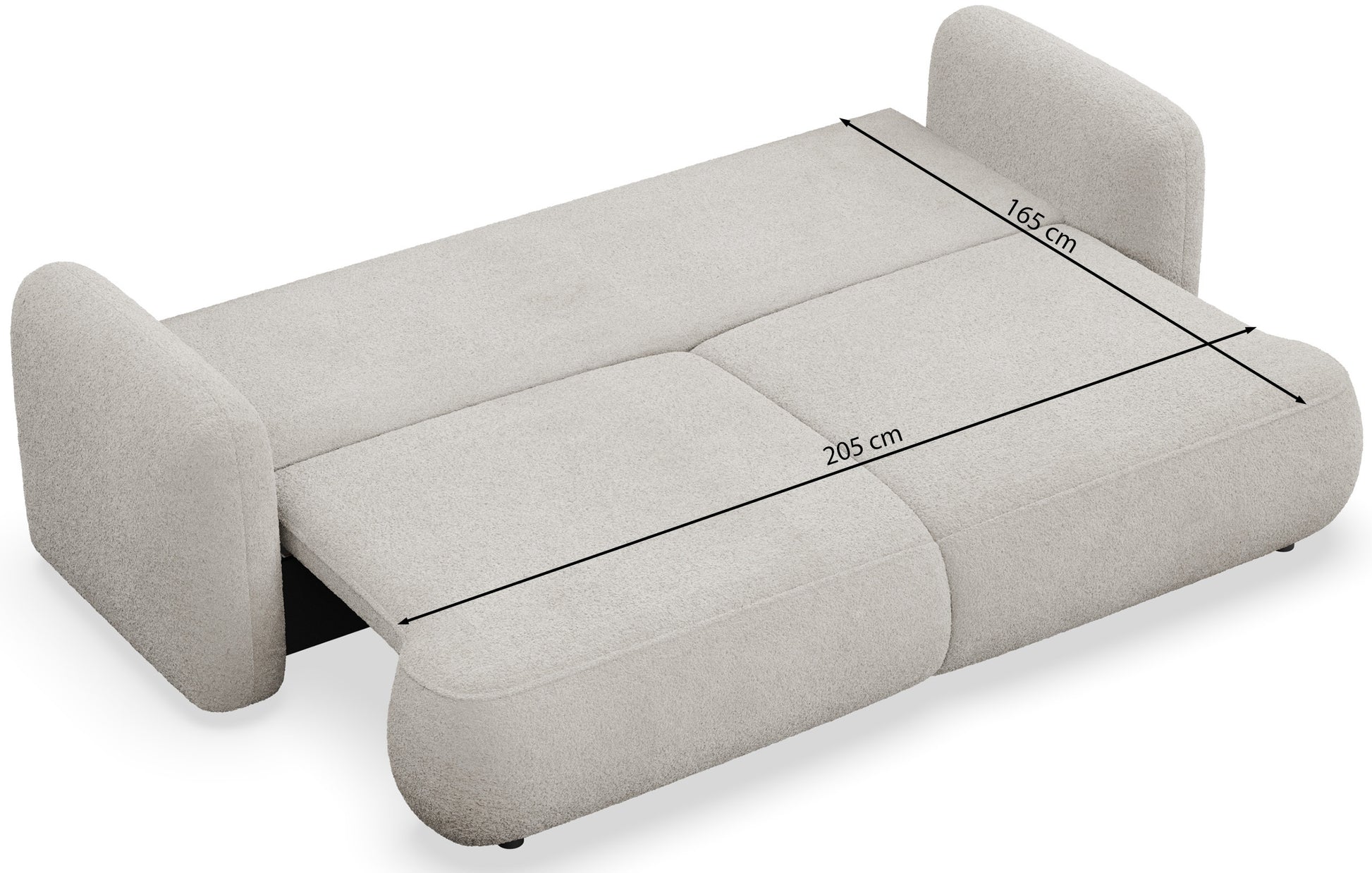 Dīvāns Tvors 82/253/110 cm Anthology 02 - N1 Home