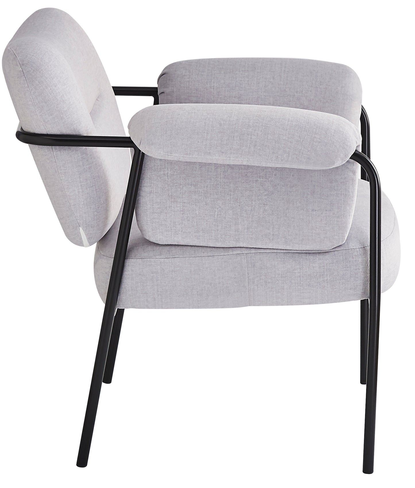 Krēsls Tova 73/78/71 cm gaiši pelēks