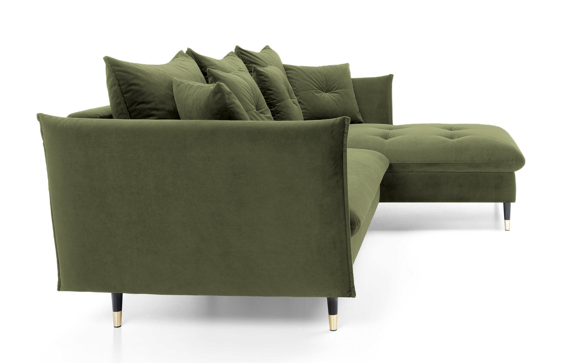 Dīvāns Bazlam 91/258/167 cm Matt Velvet 38 - N1 Home