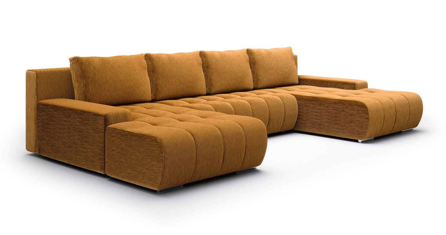 Dīvāns Magli U 85/350/185 cm Poso 01 - N1 Home