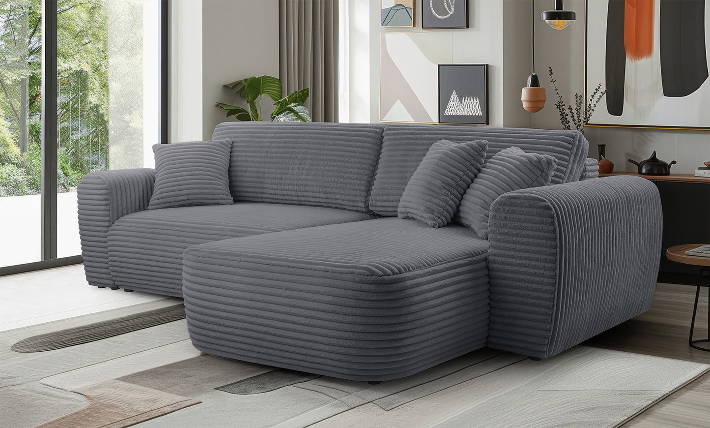 Dīvāns Happid 85/297/169 cm Ambience 19 - N1 Home