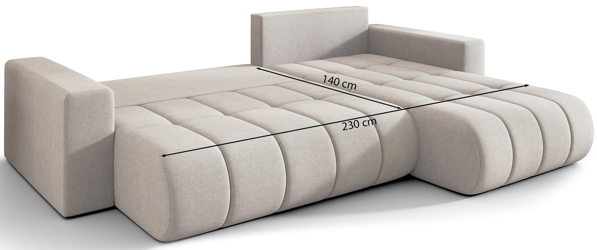 Dīvāns Milods 280/85/185 cm Wind 77 - N1 Home