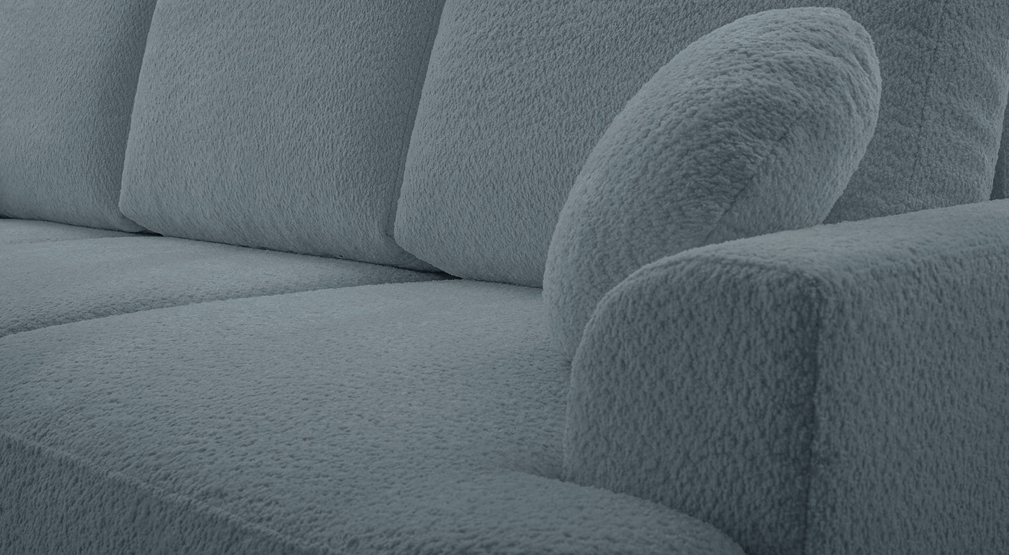 Dīvāns Barlo 94/248/110 cm Coral 75 - N1 Home