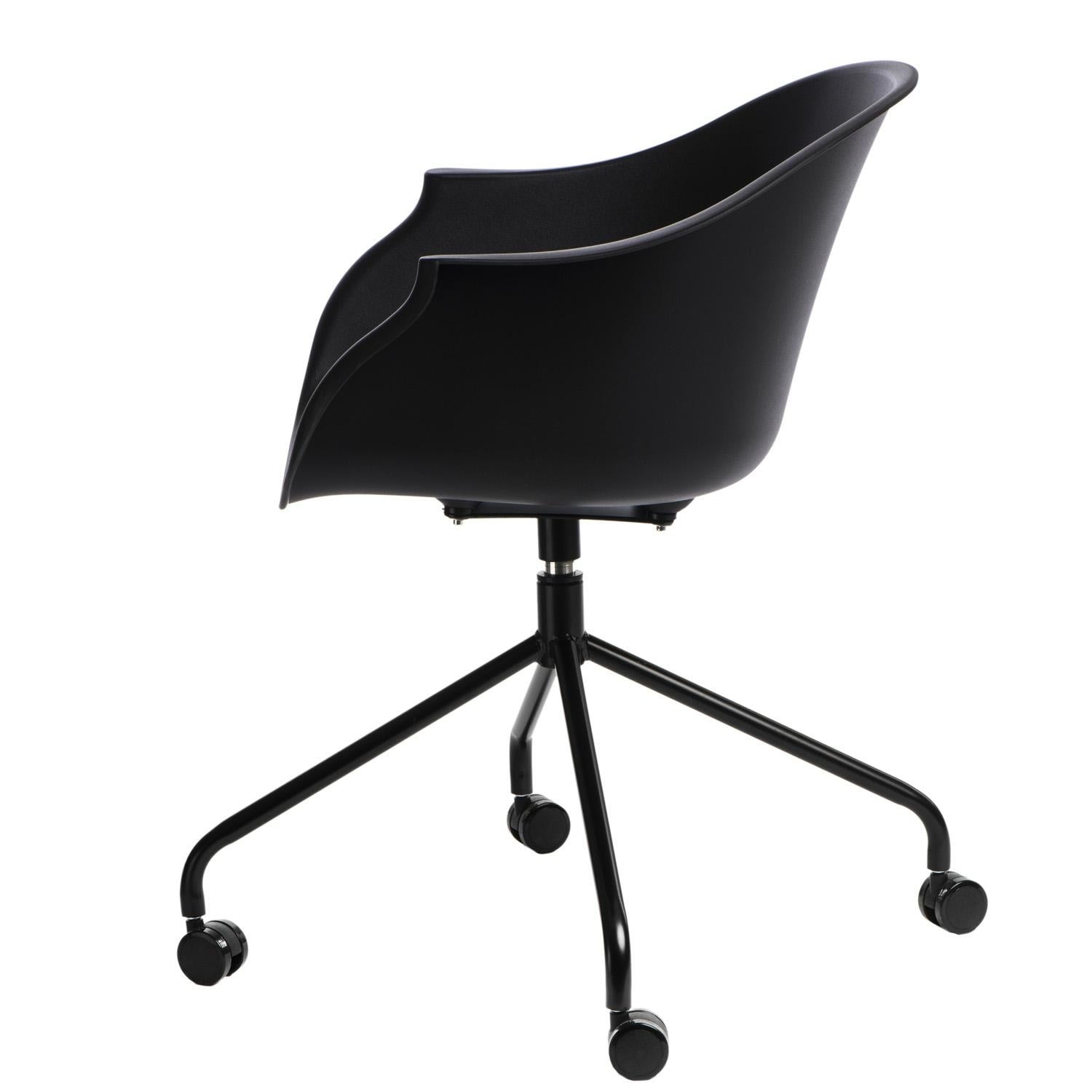 Krēsls Rou 78/56/56,5 cm melns - N1 Home