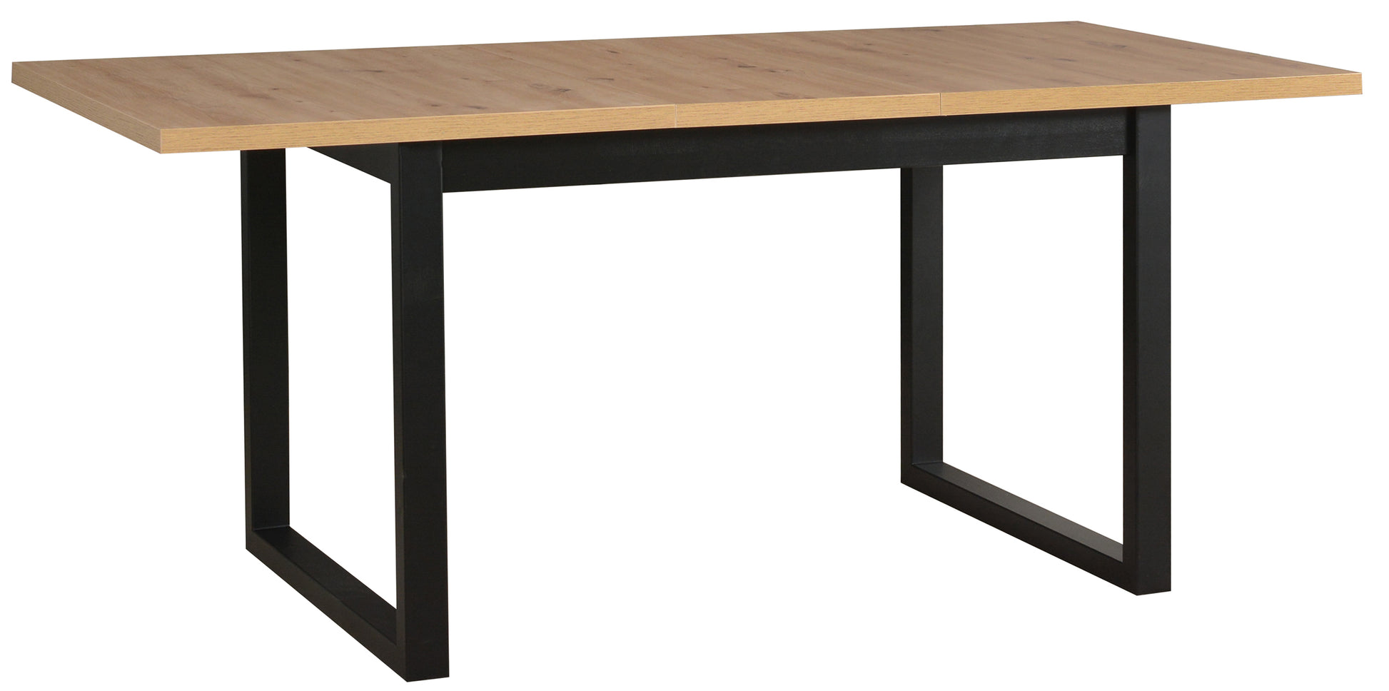 Galds Itama 140-180/80/79 cm gradson ozols/melns - N1 Home