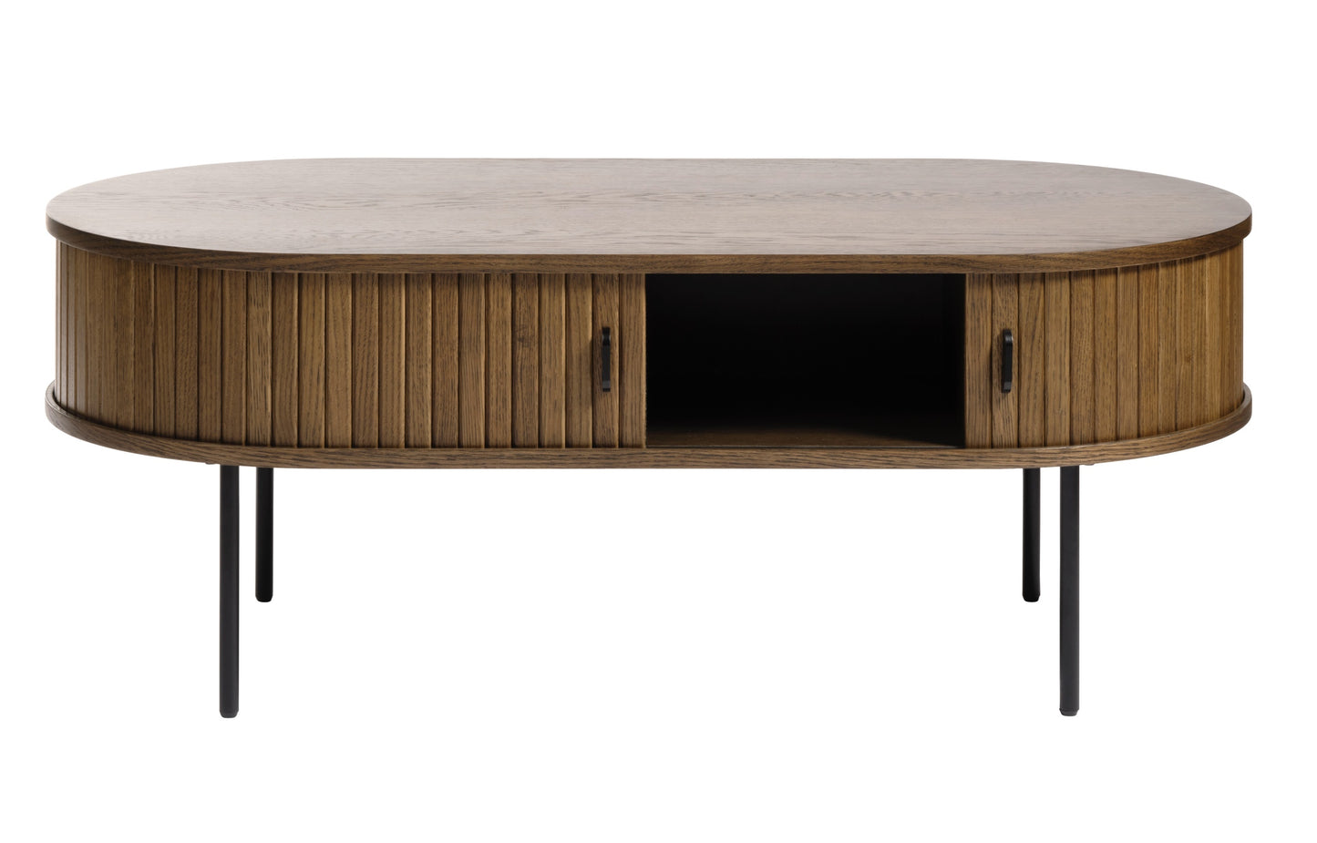 Kafijas galdiņš Gative 45/120/60 cm Dedzināts ozols - N1 Home