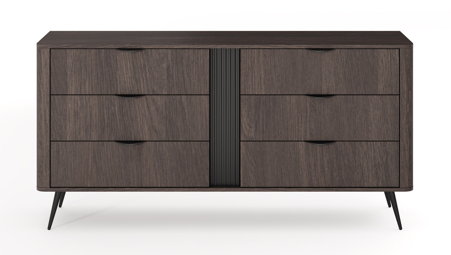 Kumode Verto 81/163/38 cm Dunin ozols