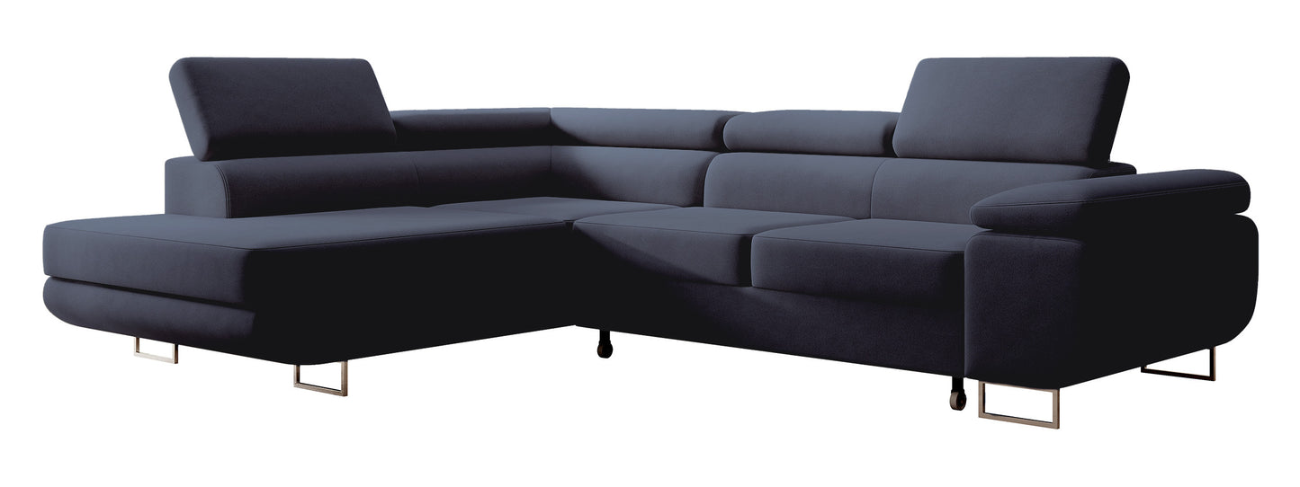 Dīvāns Steva 90/275/203 cm Castel 79 - N1 Home