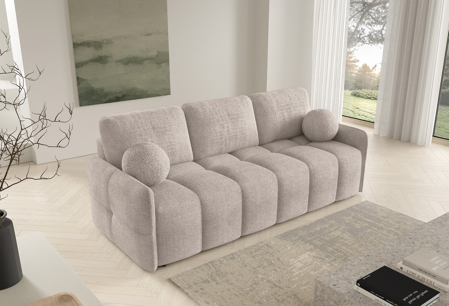 Dīvāns Bambo 212/90/95 cm Abriamo 3 - N1 Home