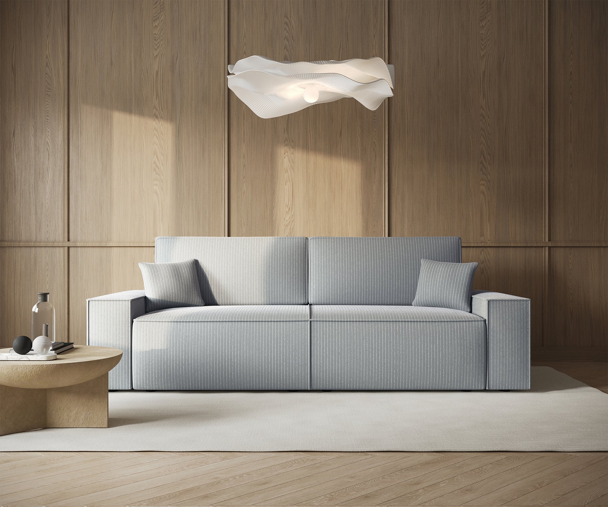 Dīvāns Fireza 275/102/85 cm Perla 30 - N1 Home