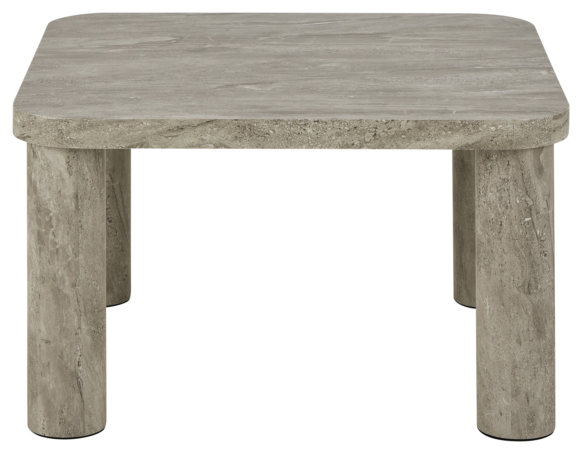 Kafijas galds Soretto 60/60/36 cm pelēks marmors - N1 Home